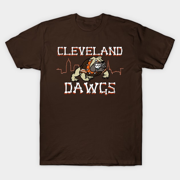 Cleveland Dawgs T-Shirt by InkStreet Tees